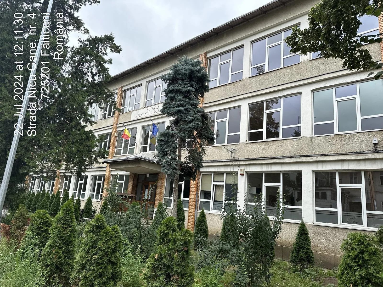 Detalii Execuție Școala Cuza Fălticeni