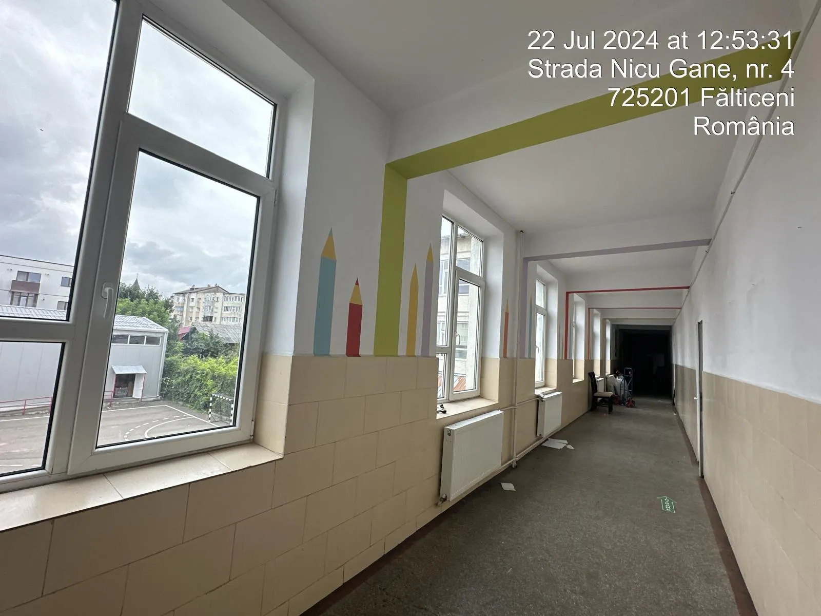 Detalii Execuție Școala Cuza Fălticeni