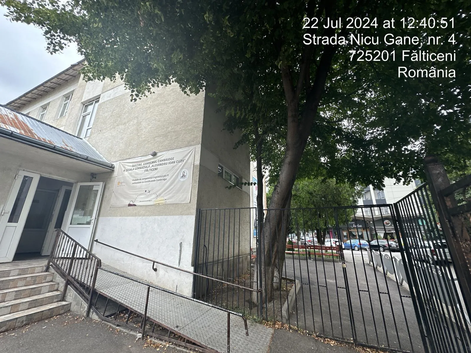 Detalii Execuție Școala Cuza Fălticeni