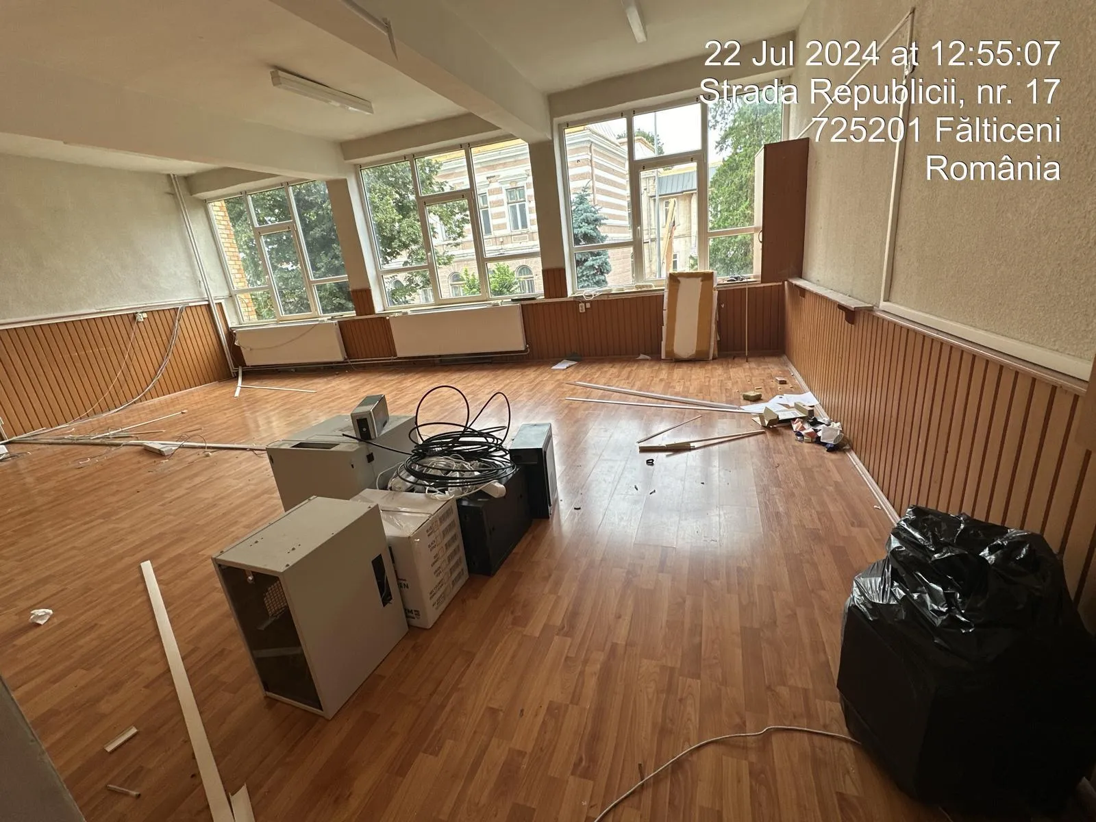 Detalii Execuție Școala Cuza Fălticeni