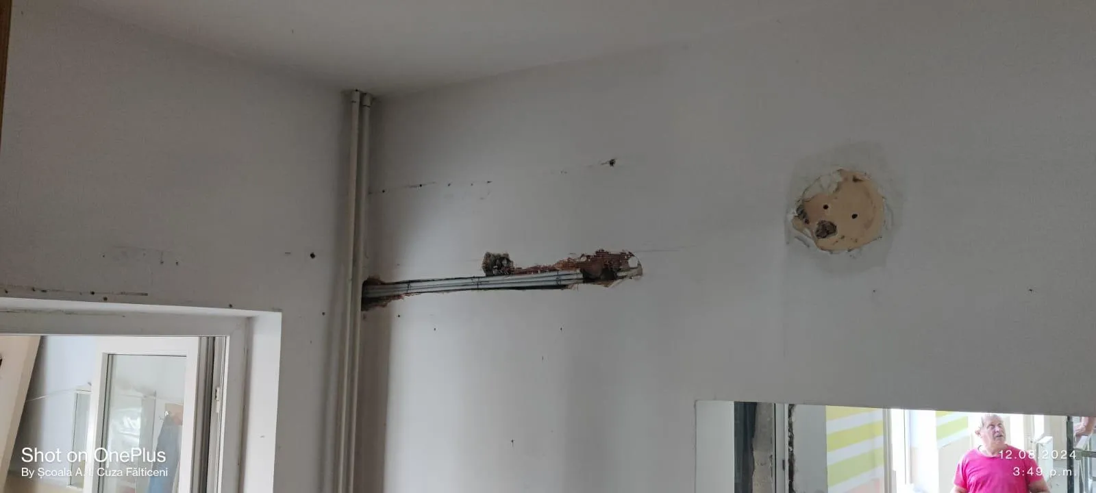 Detalii Execuție Școala Cuza Fălticeni