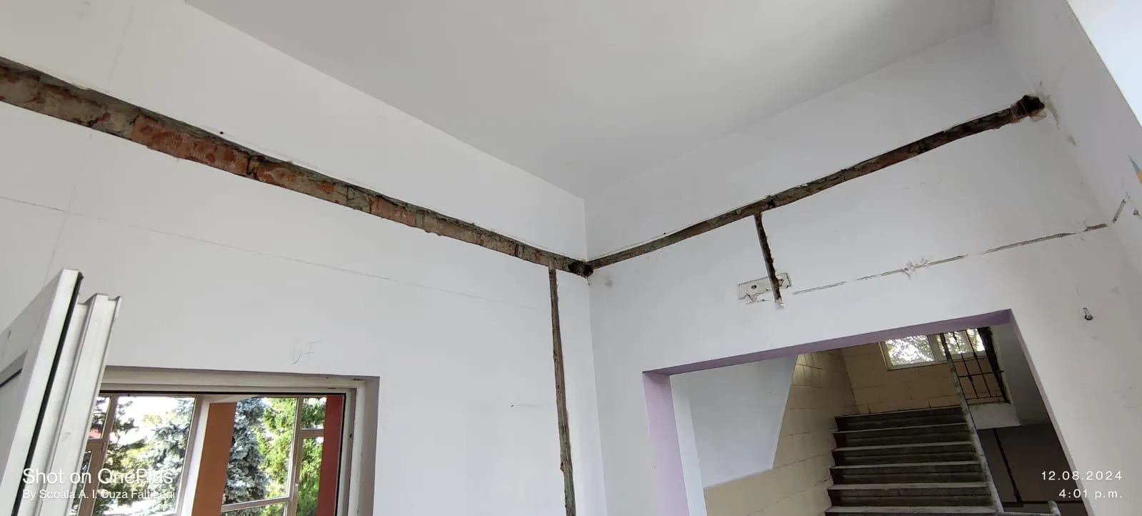 Detalii Execuție Școala Cuza Fălticeni